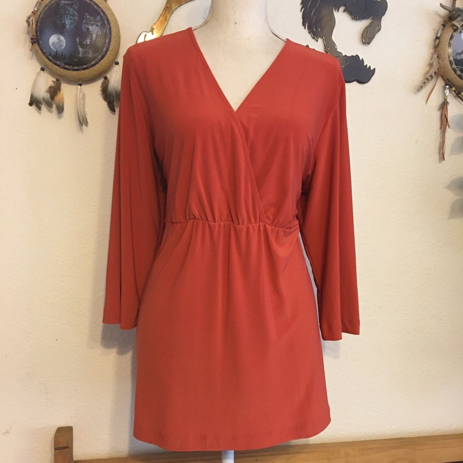 Other CSC Studio burnt orange easy care tunic top Size XL / US 12-14 / IT 48-50 - 1 Thumbnail