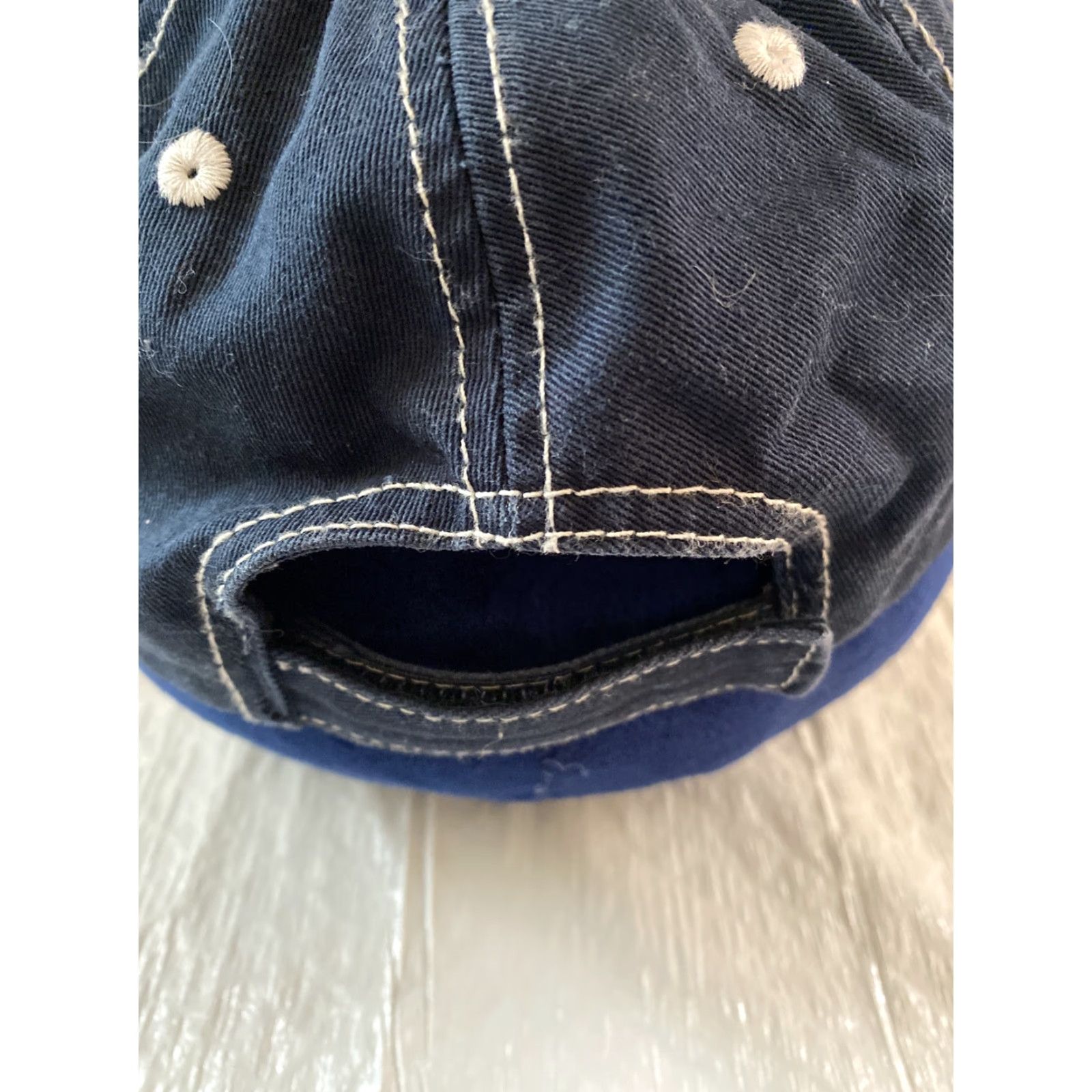 Vintage Missouri Cotton Baseball Cap Hat Adjustable Solid Washed Men, One Size, Blue, 100% Cotton, Adjustable Buckle Strap, Casual, Men’s Baseball Cap Size ONE SIZE - 4 Thumbnail