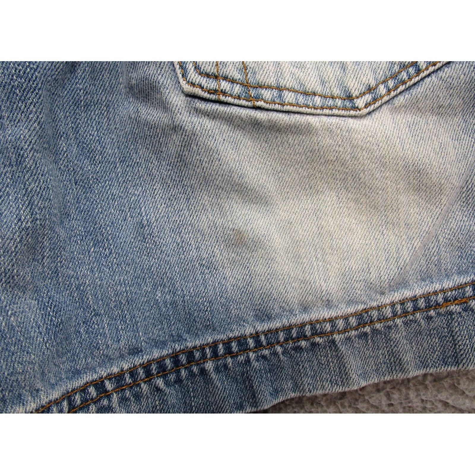 Denime VINTAGE HYDRAULIC Denim Shorts Woman Size 10 Button Fly 5-Pocket High Rise Blue Casual Size 32" / US 10 / IT 46 - 7 Thumbnail