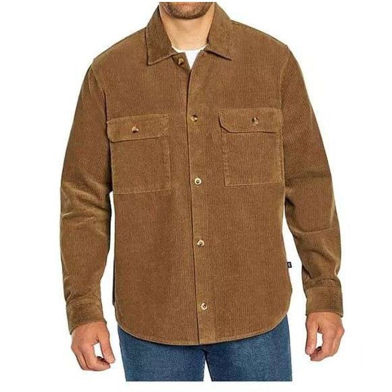 Gap Men's GAP Corduroy Shirt - Brown - Medium Size US M / EU 48-50 / 2 - 1 Thumbnail
