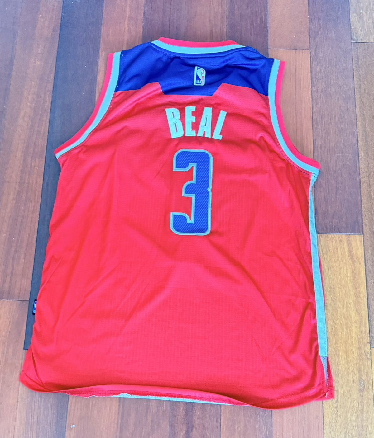 Adidas Bradley Beal Washington Wizards Adidas Jersey Size US M / EU 48-50 / 2 - 4 Thumbnail