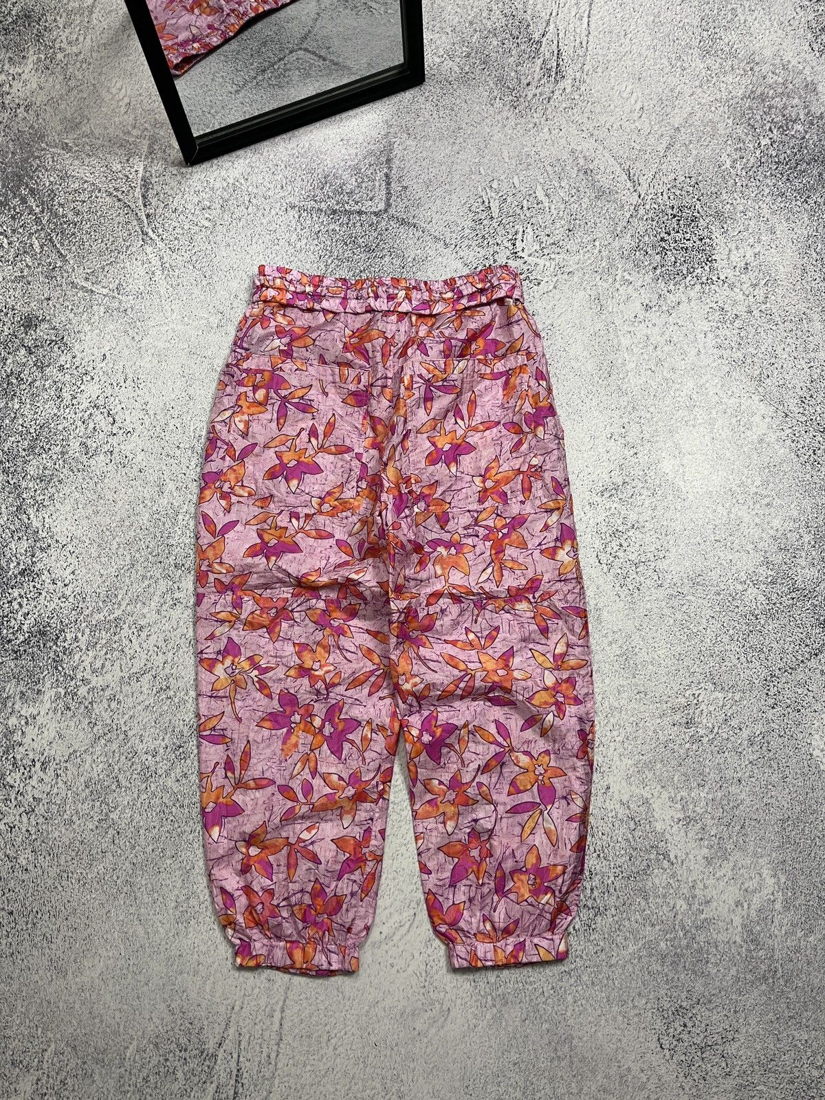 Isabel Marant Isabel Marant Lahore Floral Silk-Blend Pants Women’s Size 36 Size 26" / US 2 / IT 38 - 10 Thumbnail