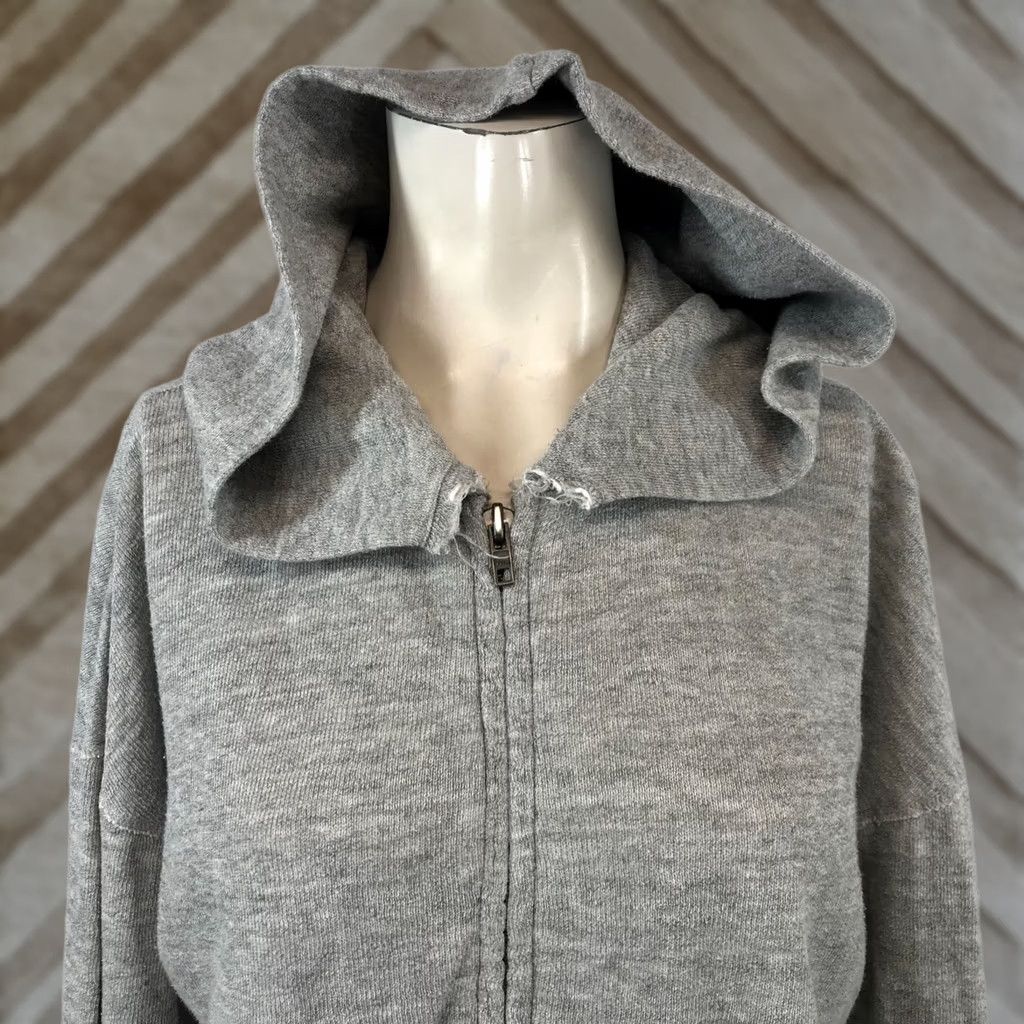 Vintage WILFRED FREE WOMEN'S S GRAY LONG SLEEVE FULL ZIP HOODED SWEATSHIRT Size S / US 4 / IT 40 - 1 Thumbnail