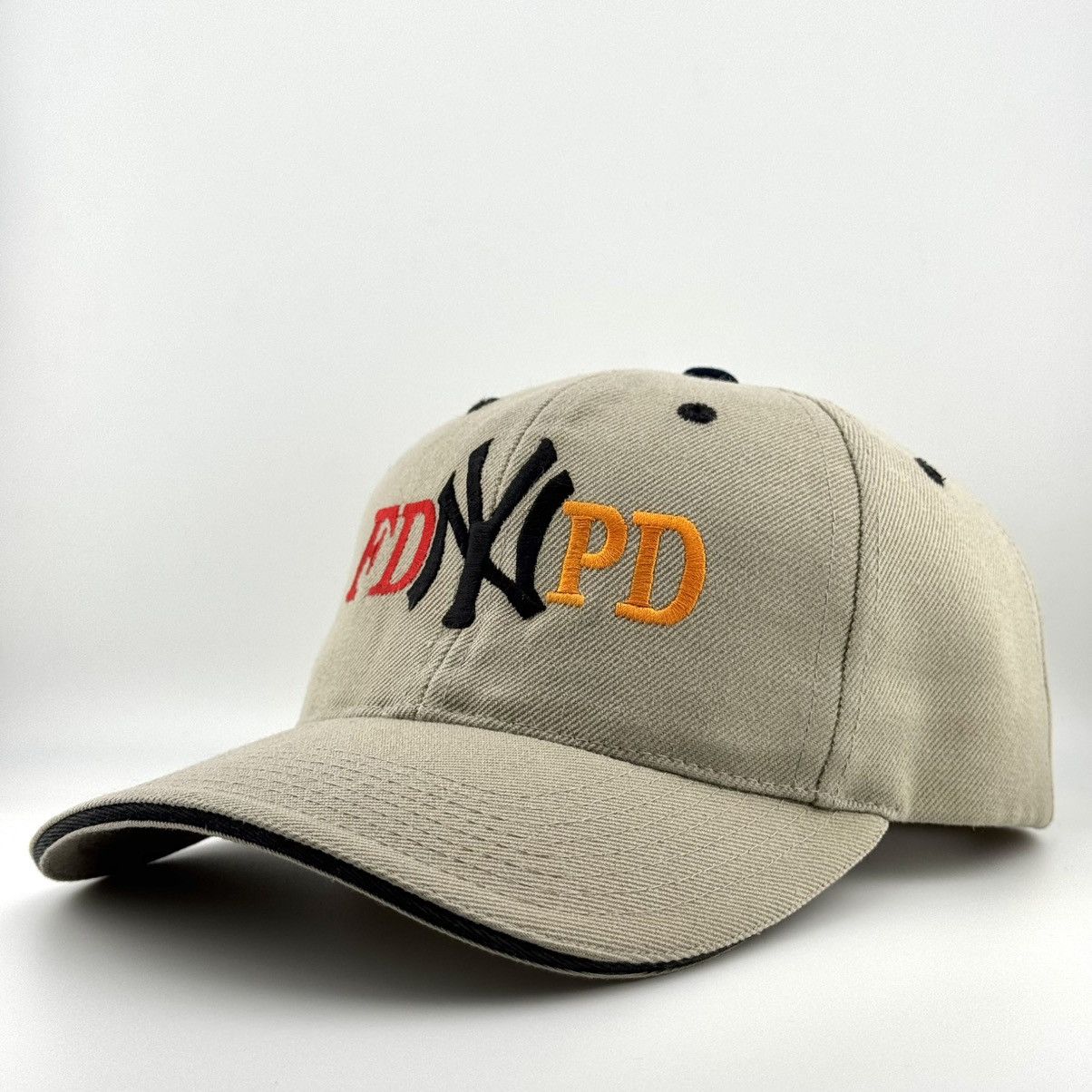 New York Yankees KOLOB Yankees FDNY NYPD Beige Cap – Russia Made Size ONE SIZE - 3 Thumbnail