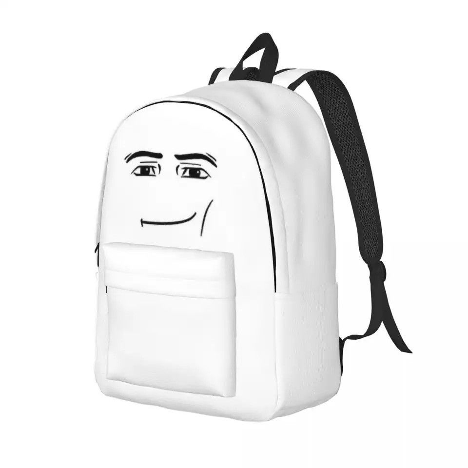 Japanese Brand Funny The Man Face Backpack Size ONE SIZE - 2 Thumbnail