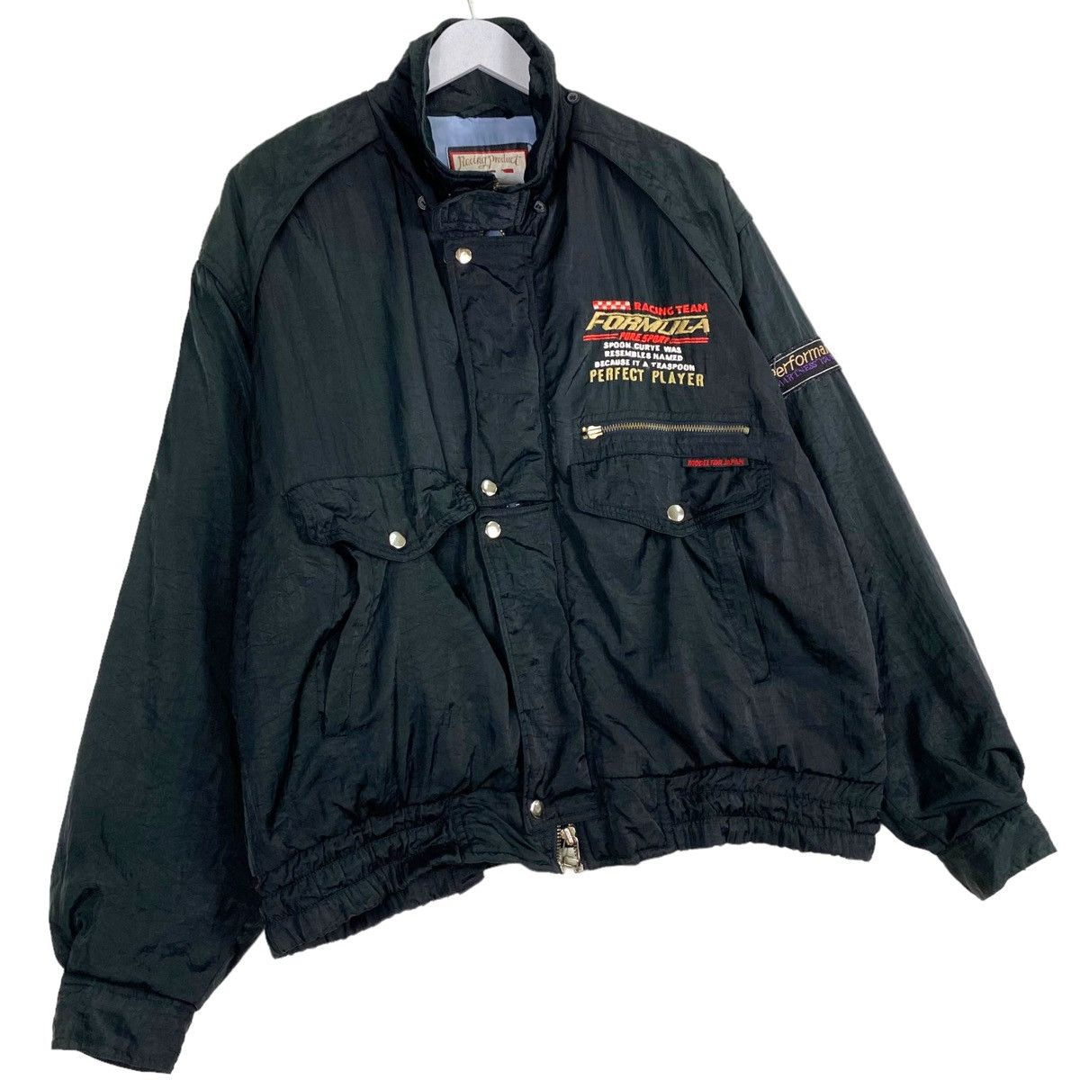 Hein Gericke × Kadoya 💥VINTAGE FORMULA RACING PERFOMANCE BOMBER JACKET Size US L / EU 52-54 / 3 - 3 Thumbnail