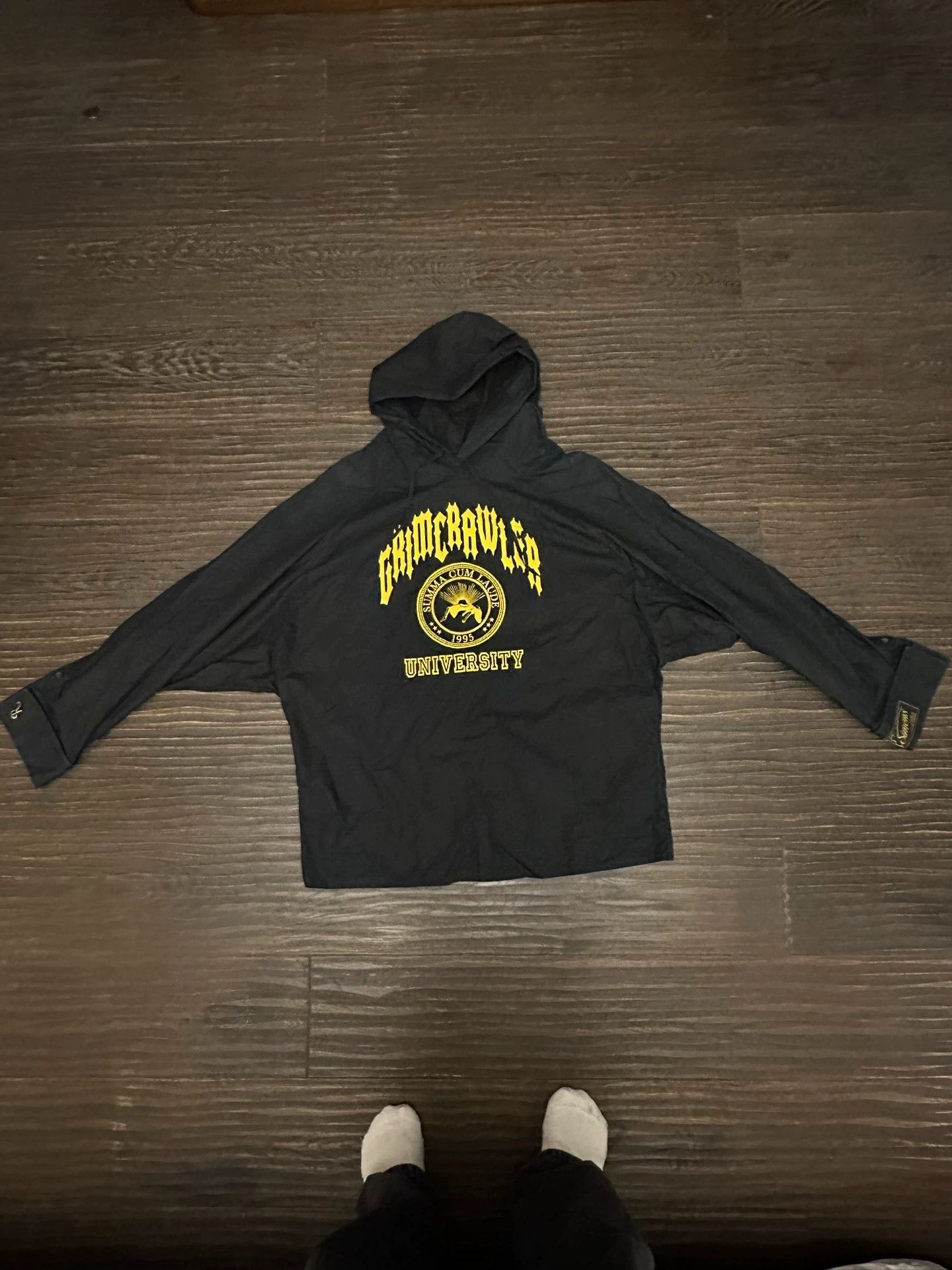 Raf Simons Raf simons Bat Sleeve Hoodie -DMC Size US S / EU 44-46 / 1 - 1 Thumbnail