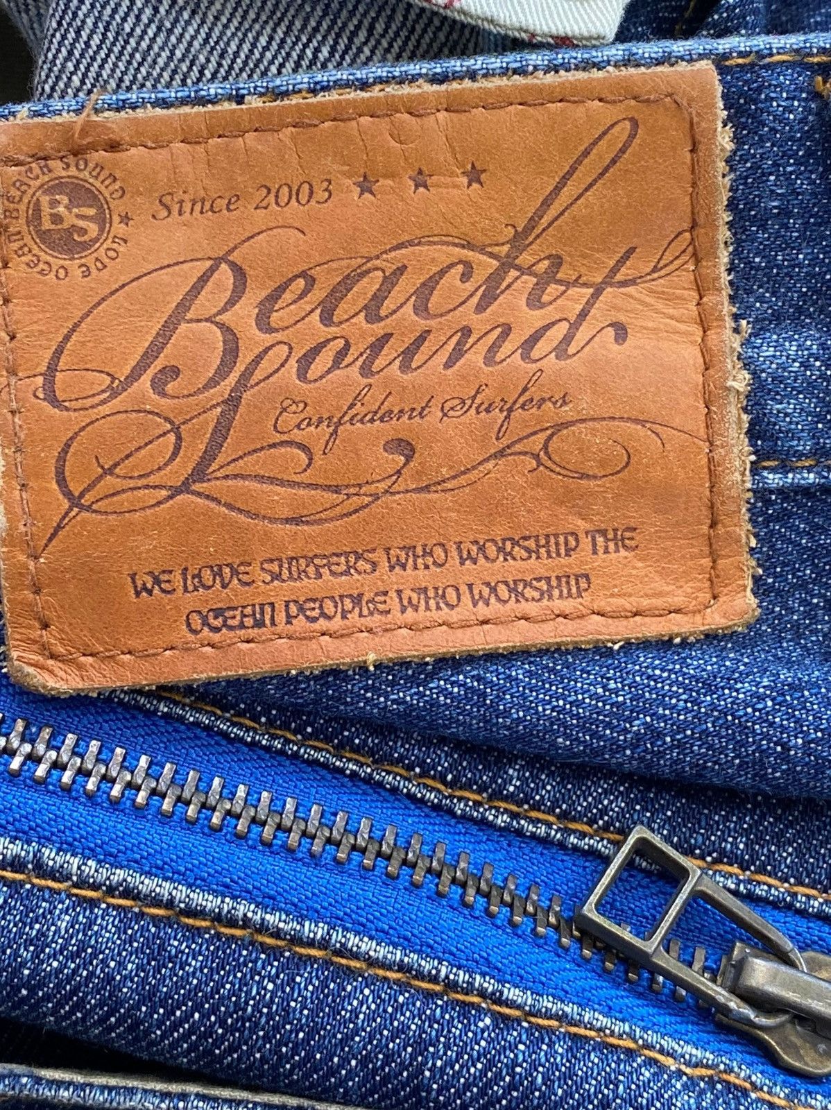 Japanese Brand Japanese Brand Faded Wash Whiskered Style Straight Leg Jeans Size US 31 - 11 Thumbnail