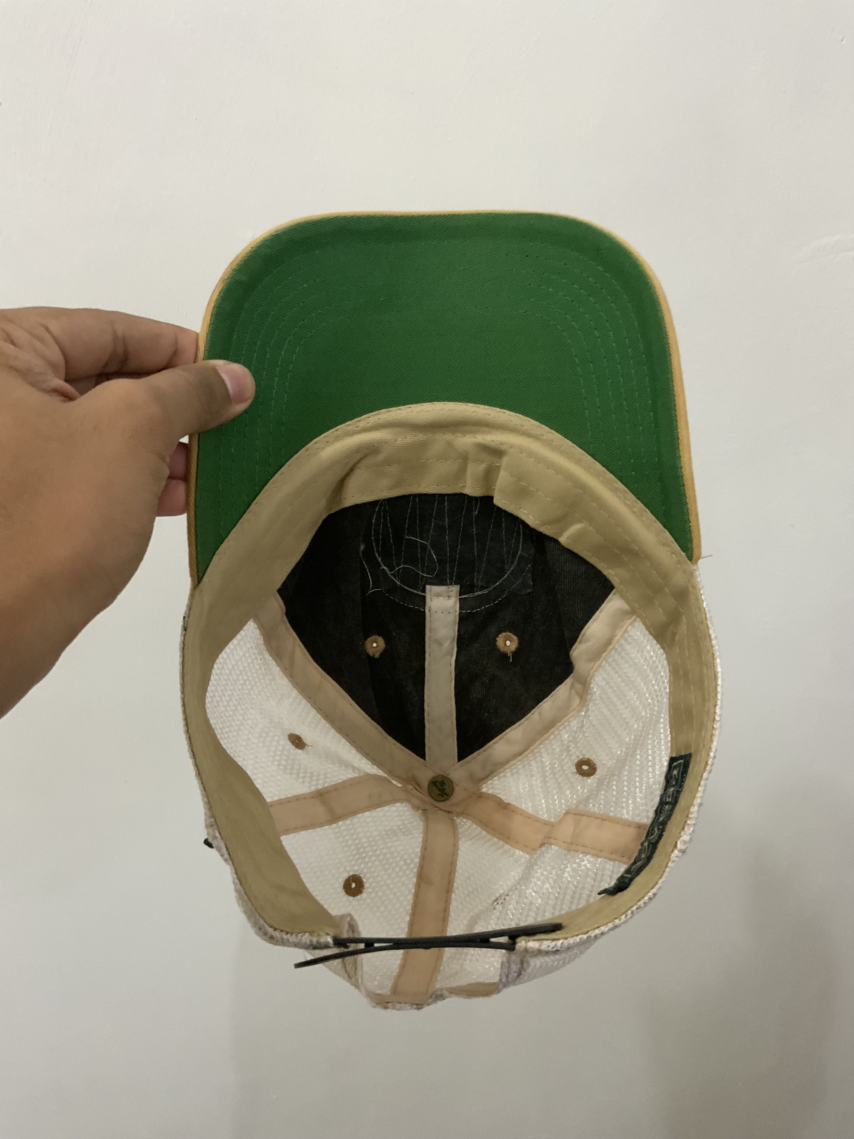 Japanese Brand Vintage Badass Backyard Brewing Legacy Fade Trucker Hat Size ONE SIZE - 6 Thumbnail