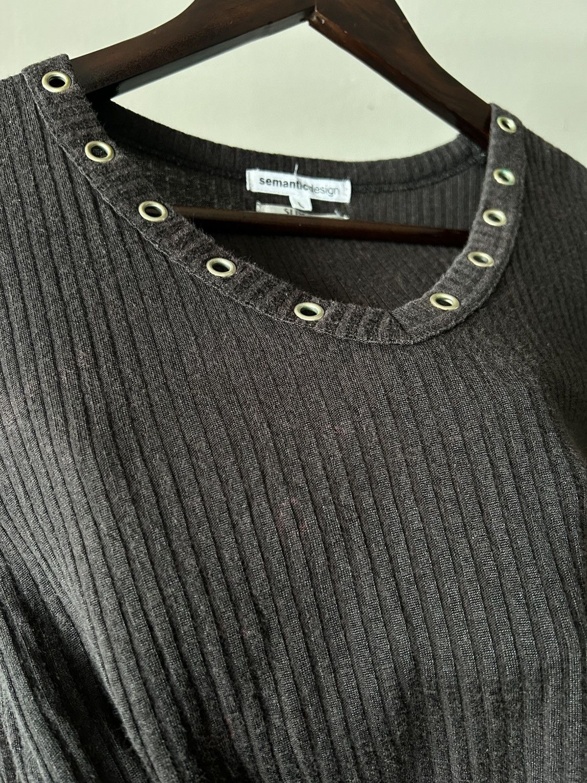semanticdesign Semanticdesign Punk Collar Long Sleeve Size US L / EU 52-54 / 3 - 4 Thumbnail