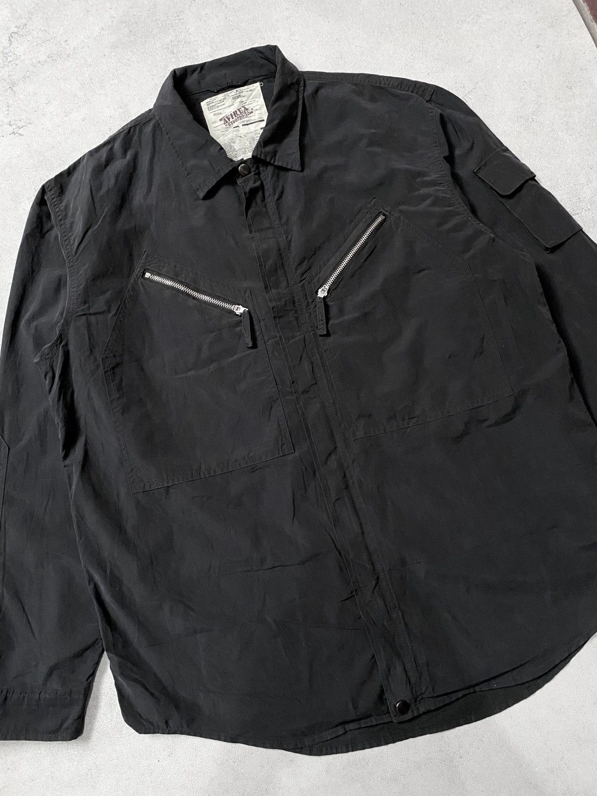 Avirex Vintage Avirex Flight Outer Shirt Double Pocket Size US XL / EU 56 / 4 - 3 Thumbnail