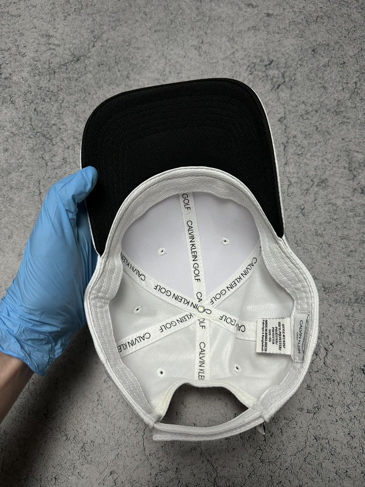 Calvin Klein Calvin Klein Golf White Cap Size ONE SIZE - 8 Thumbnail