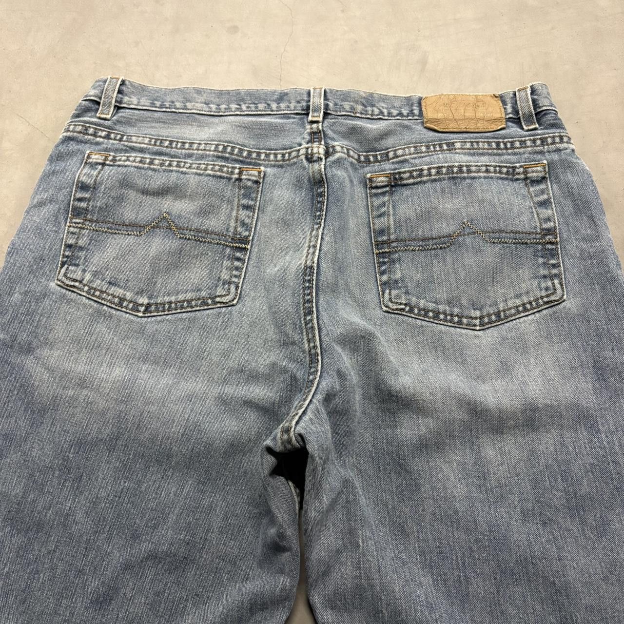 Vintage Crazy Vintage Y2K/2000s Baggy Wideleg Medium Blue Wash Skater Style Denim Jeans! Size US 36 / EU 52 - 7 Thumbnail