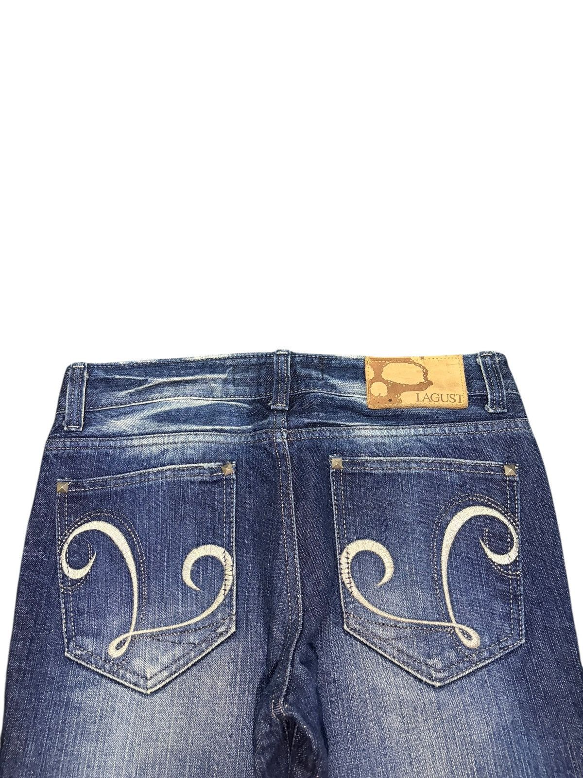 Hysteric Glamour Vintage Japanese Brand Distressed Flare Jeans Size 30" / US 8 / IT 44 - 4 Thumbnail