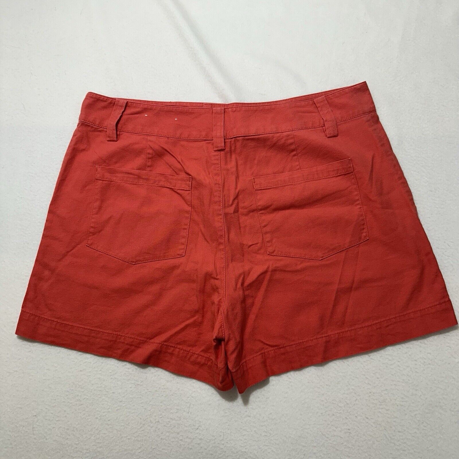 Loft LOFT 8 4" Inseam Chino Flat Front Pink High Rise Shorts Size 30" / US 8 / IT 44 - 6 Thumbnail