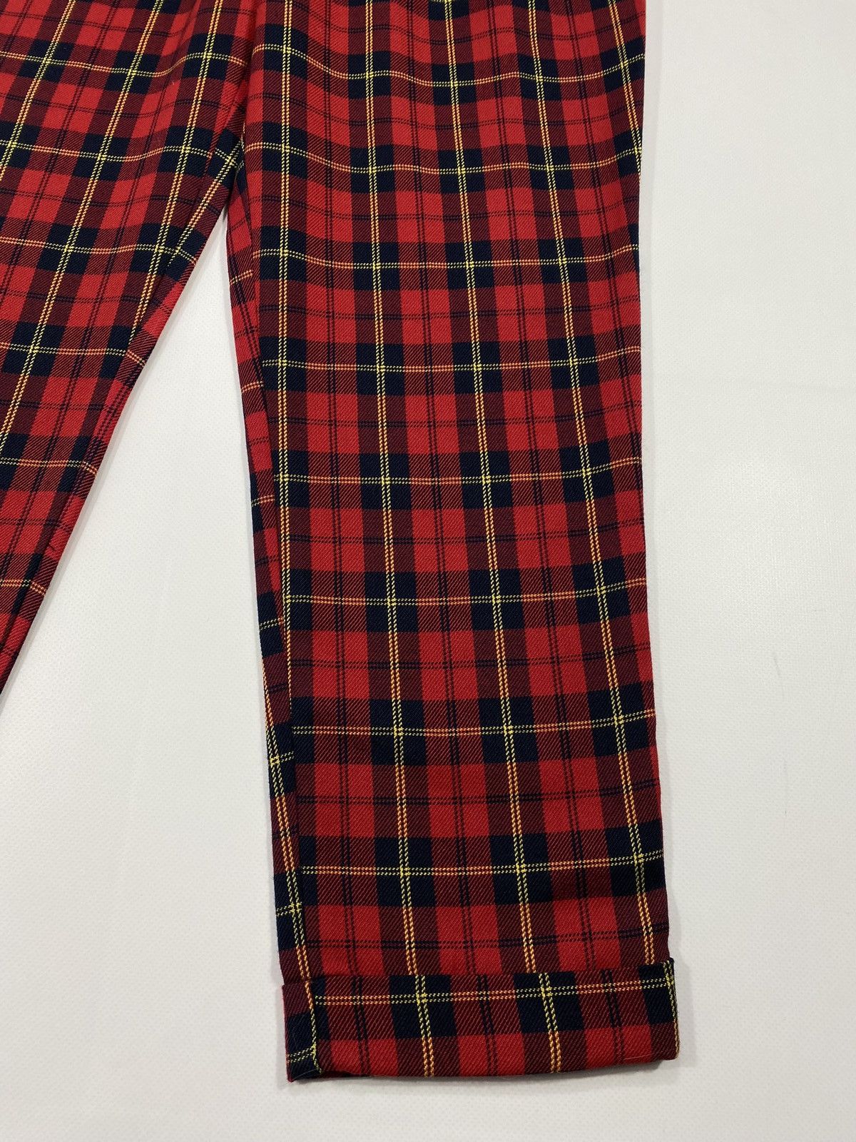 Other Y2K Tartan Plaid UK Punk Classic Checkered Pants Size 28" / US 6 / IT 42 - 4 Thumbnail