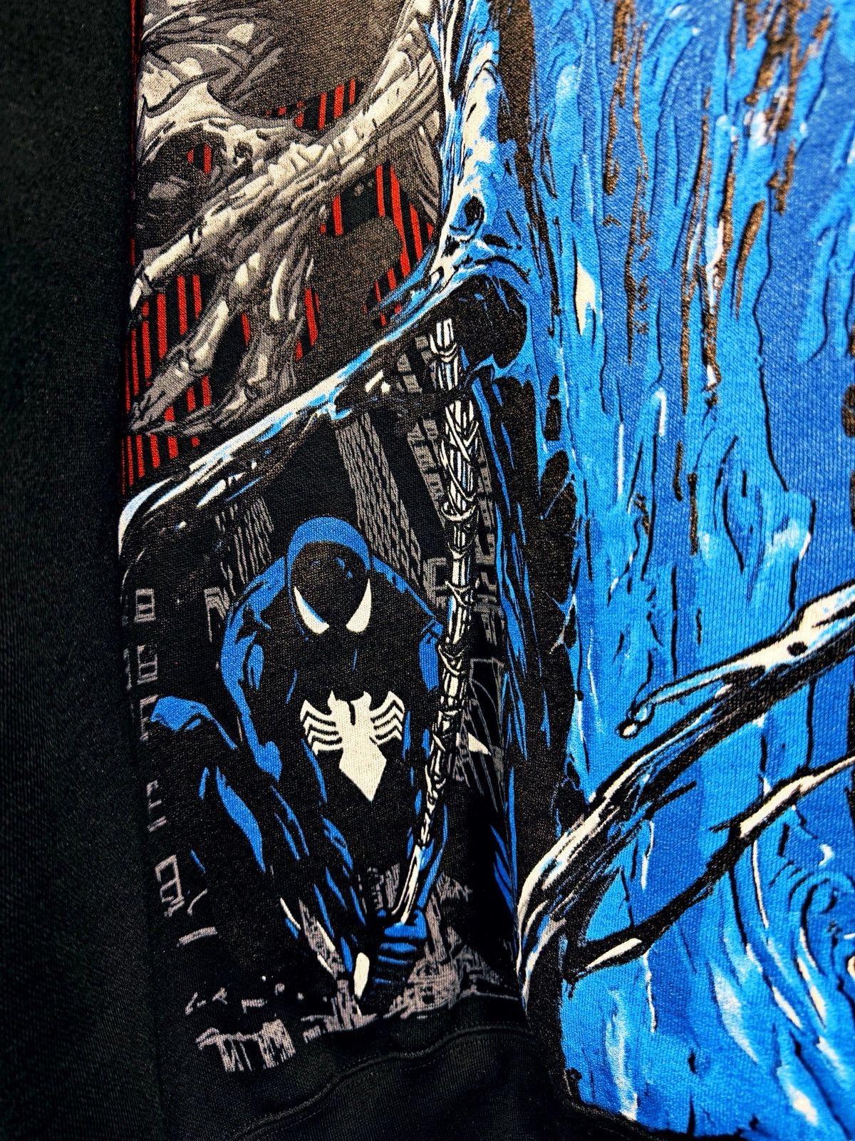 Marvel Comics VINTAGE RUSH KNULL VENOM SPIDERMAN CARNAGE METAL HOODIE 3XL Size US XXL / EU 58 / 5 - 8 Thumbnail