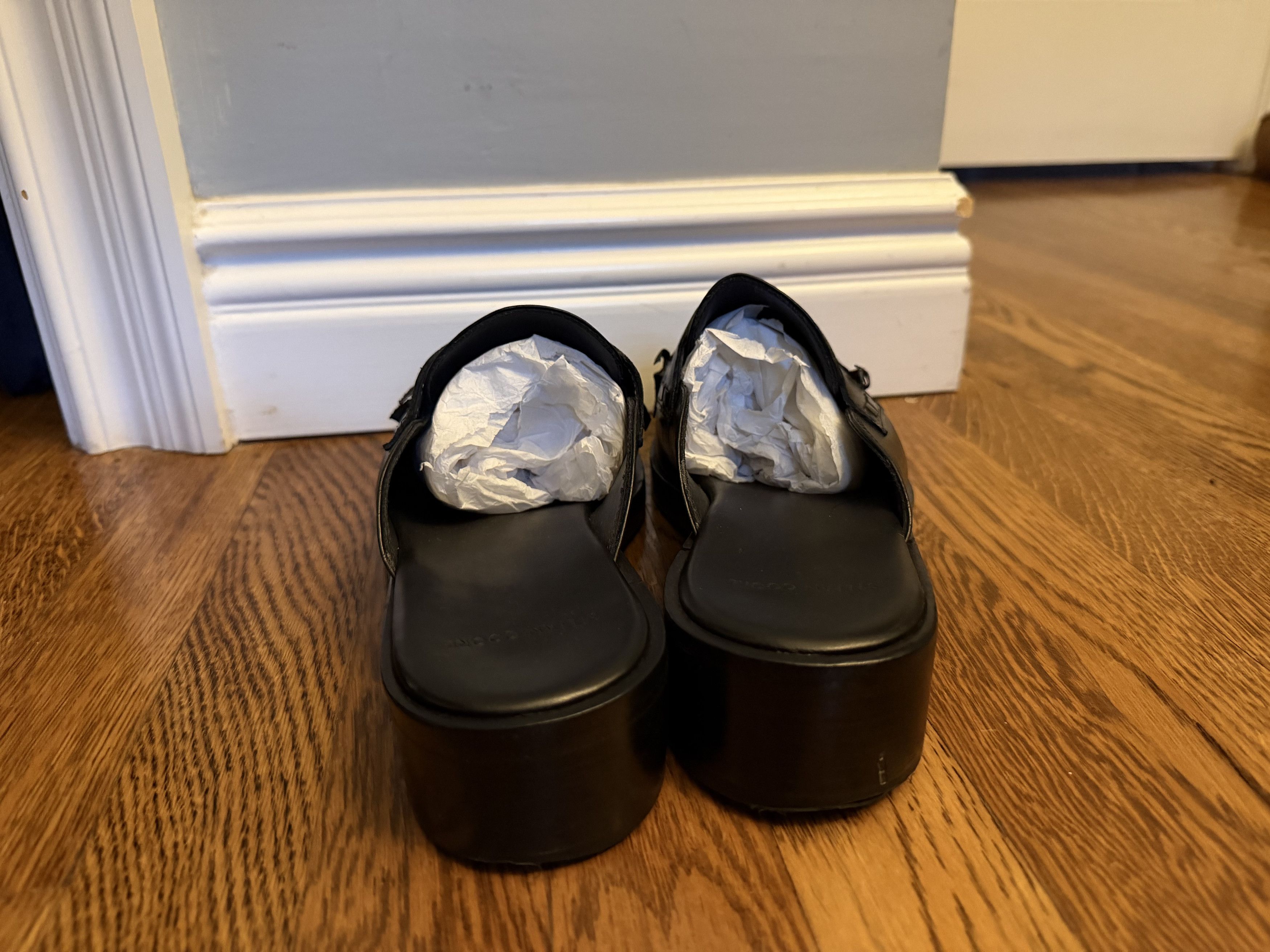 Stefan Cooke Backless Leather Loafer Size US 11 / EU 44 - 4 Thumbnail