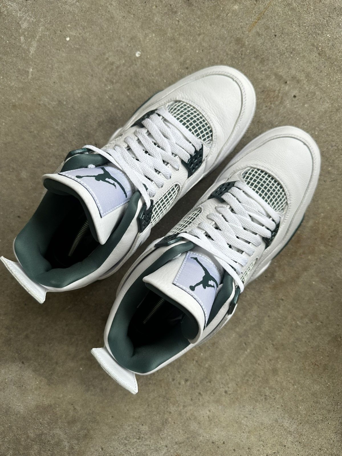 Jordan Brand Nike Air Jordan 4 Retro Oxidized Green size 9.5 Size US 9.5 / EU 42-43 - 3 Thumbnail