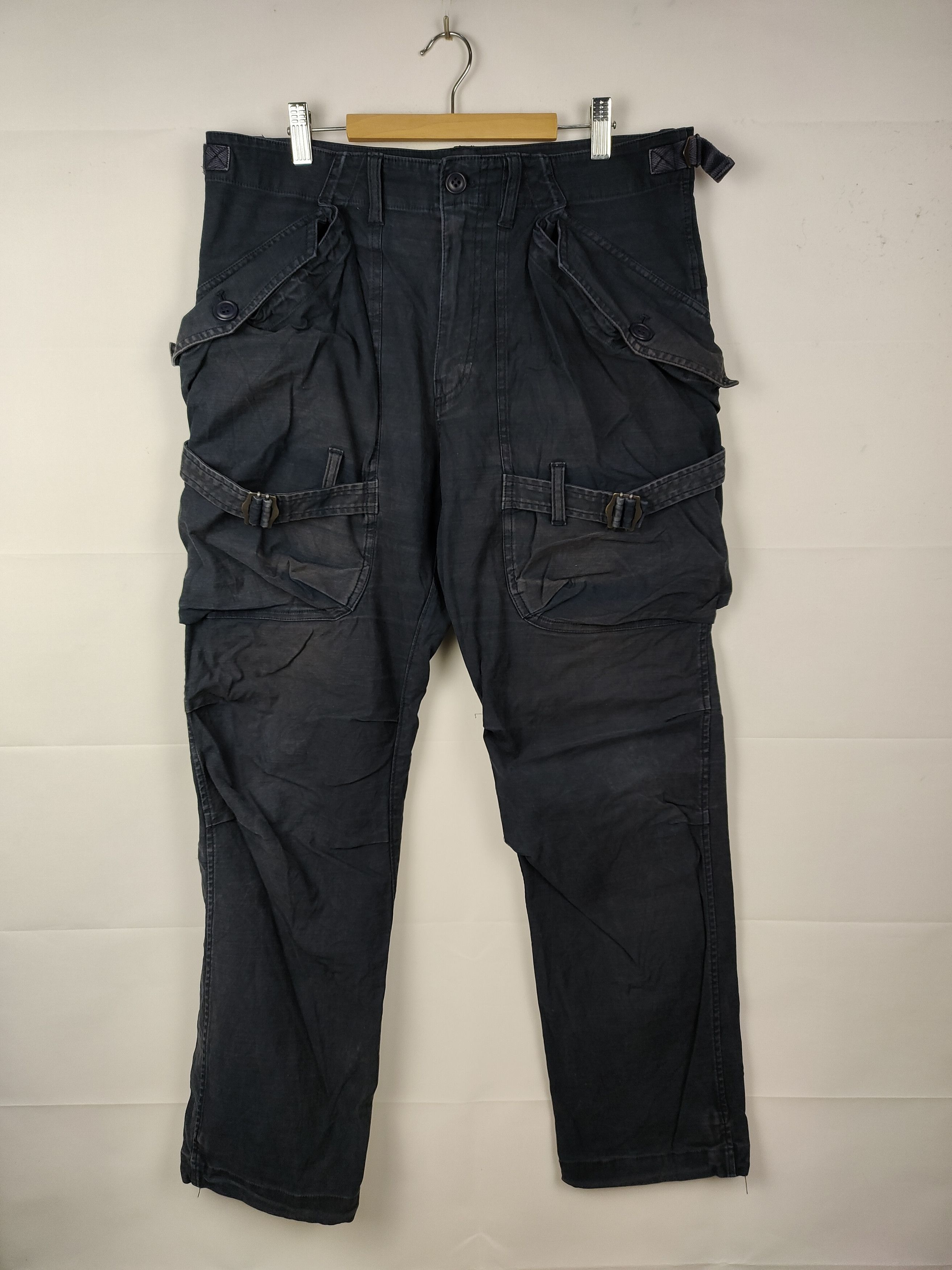 Final Home Final Home By Issey Miyake Bondage Cargo Pant Size US 34 / EU 50 - 1 Thumbnail