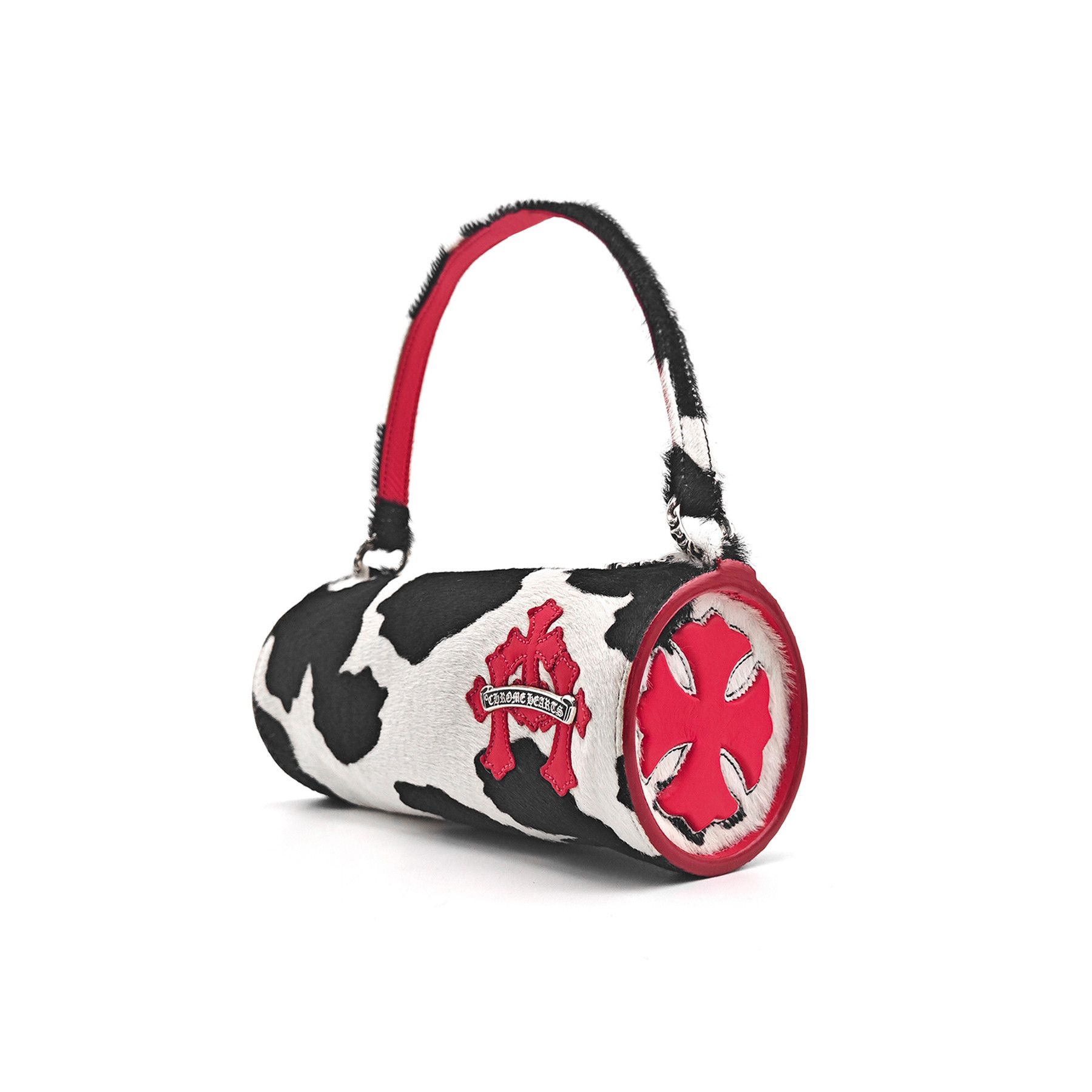 Chrome Hearts Chrome Hearts Pony Hair Cow Stripe Grinds Mini Handbag Size ONE SIZE - 2 Thumbnail