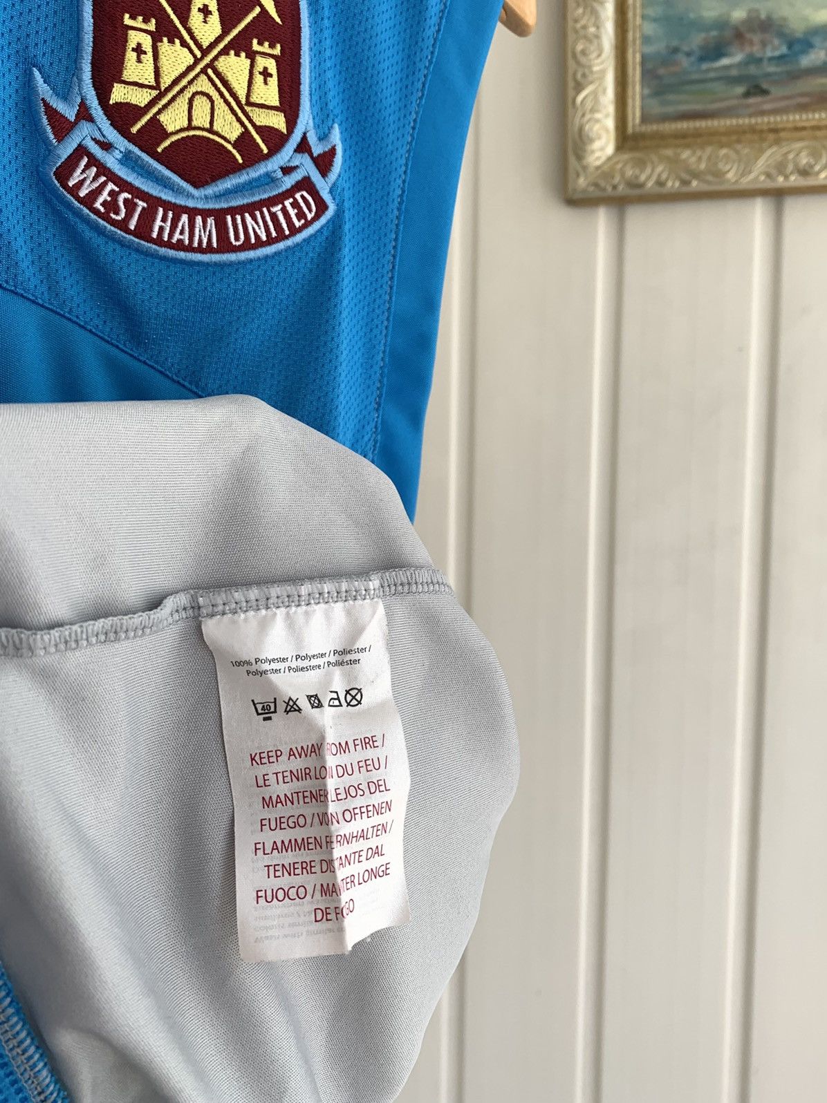 Umbro Umbro WEST HAM Vintage 2008-2009 Training Jersey Size L Size US L / EU 52-54 / 3 - 7 Thumbnail