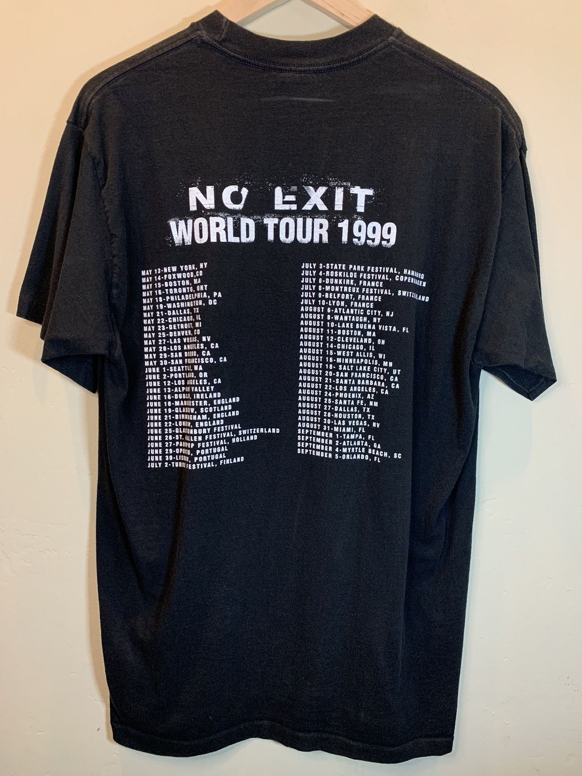Band Tees × Vintage RARE* Vintage Blondie No Exit World Tour Single Stitch Shirt Size US XL / EU 56 / 4 - 2 Thumbnail