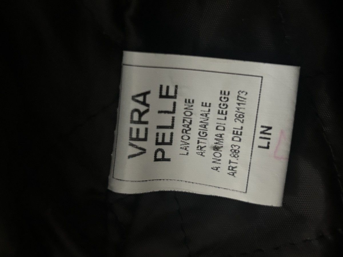 Vera Pelle VINTAGE VERA PELLA CROCODILE LEATHER JACKET Size L / US 10 / IT 46 - 8 Thumbnail
