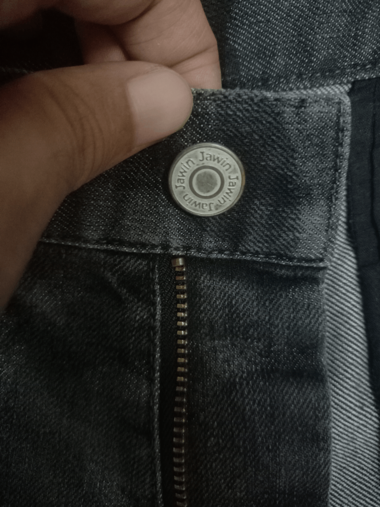 Japanese Brand Vintage Japanese Brand Painted Cargo Baggy Denim Pants Size US 34 / EU 50 - 6 Thumbnail