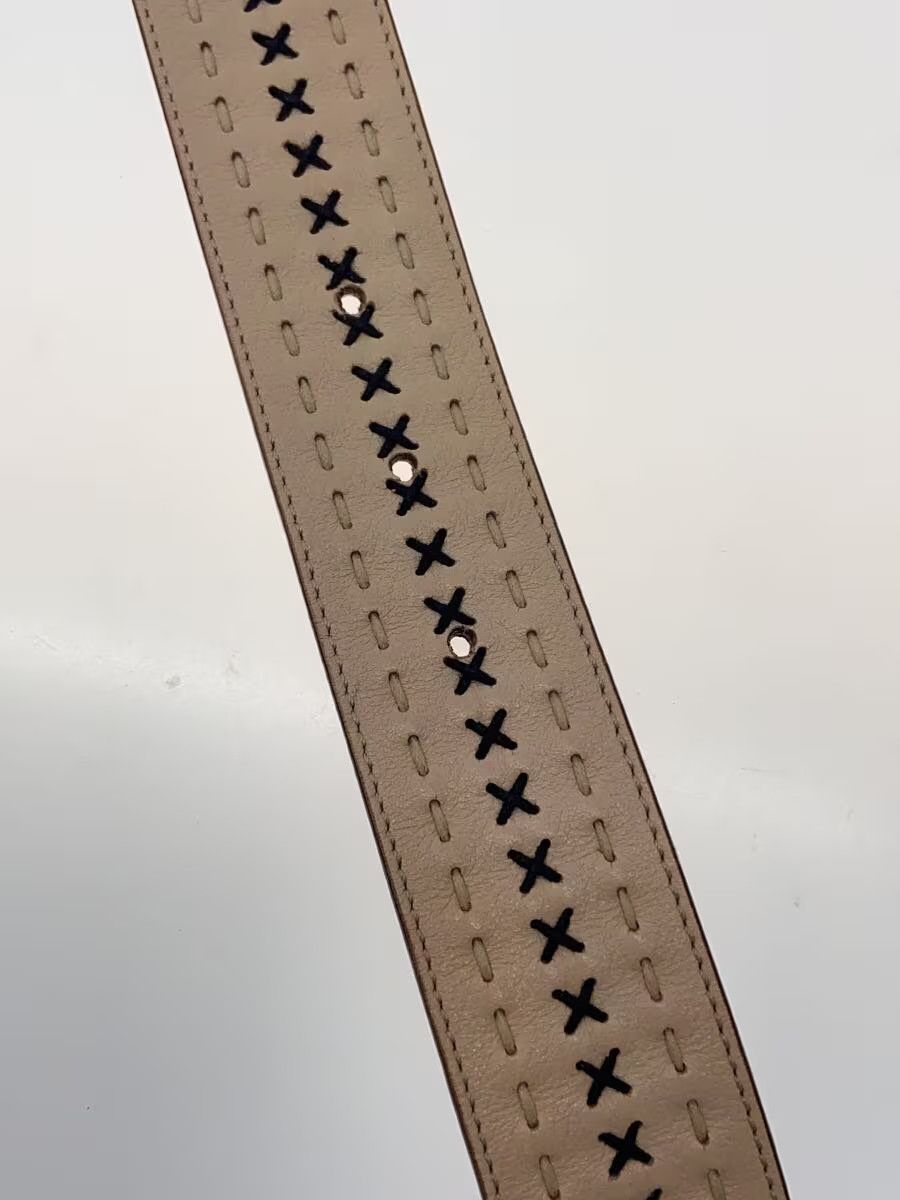 Loewe Stitch Buckle Leather Belt Size ONE SIZE - 3 Thumbnail