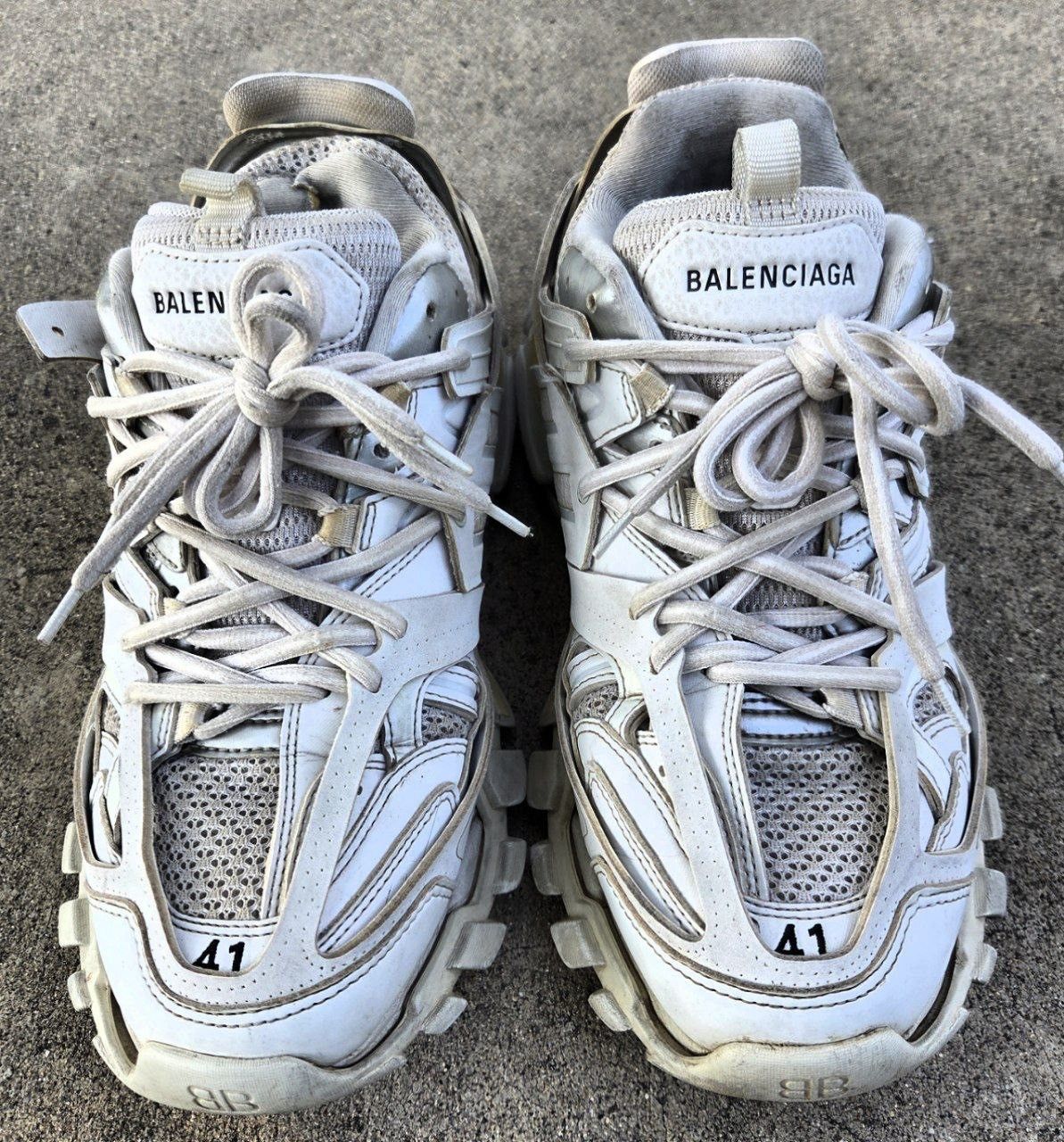 Balenciaga Balenciaga Track White Sneakers Size US 8 / EU 41 - 2 Thumbnail