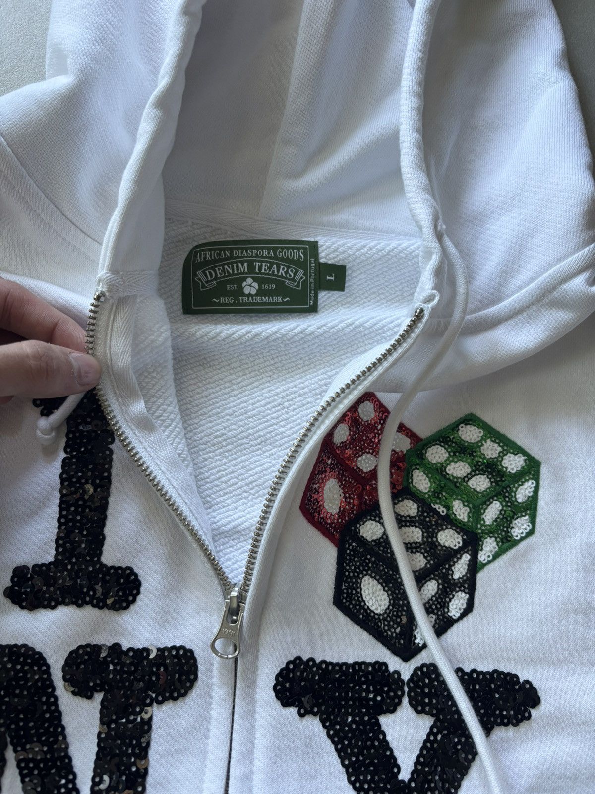 DENIM TEARS *RARE Denim Tears “I Love New York” Zip-up Size US L / EU 52-54 / 3 - 6 Thumbnail