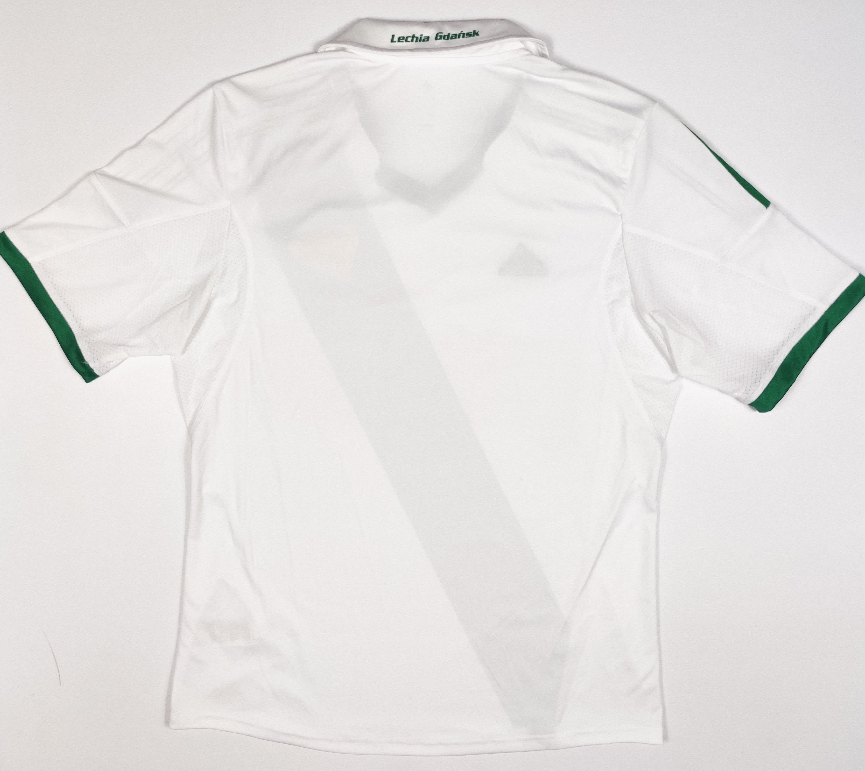 Adidas Lechia Gdansk 2013 2014 Adidas Home Shirt Kit Jersey Lotos Size US L / EU 52-54 / 3 - 2 Thumbnail