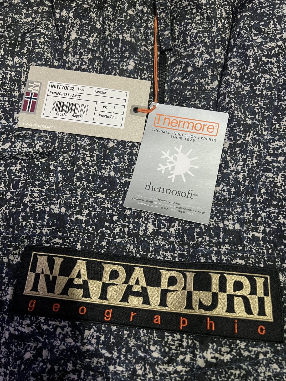 Napapijri Napapijri Anorak Puffer Rainforest Fancy Jacket Size US S / EU 44-46 / 1 - 7 Thumbnail