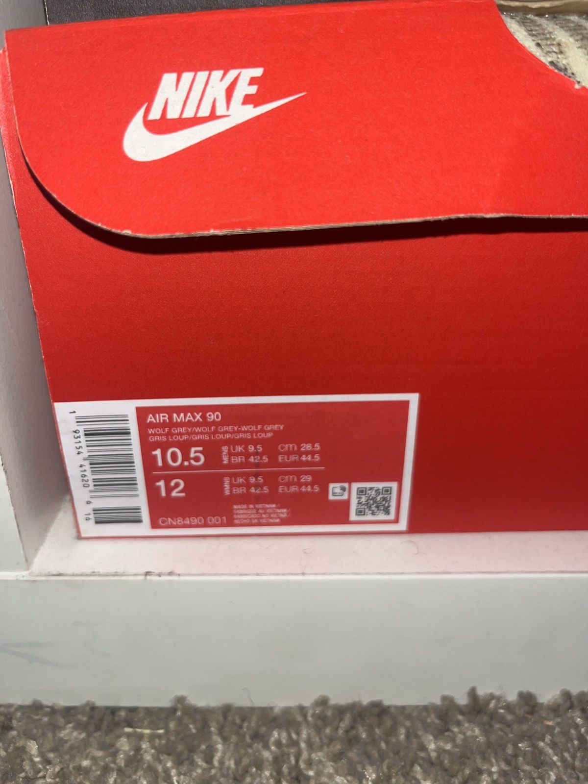 Nike Nike air max 90s Size US 10.5 / EU 43-44 - 7 Thumbnail