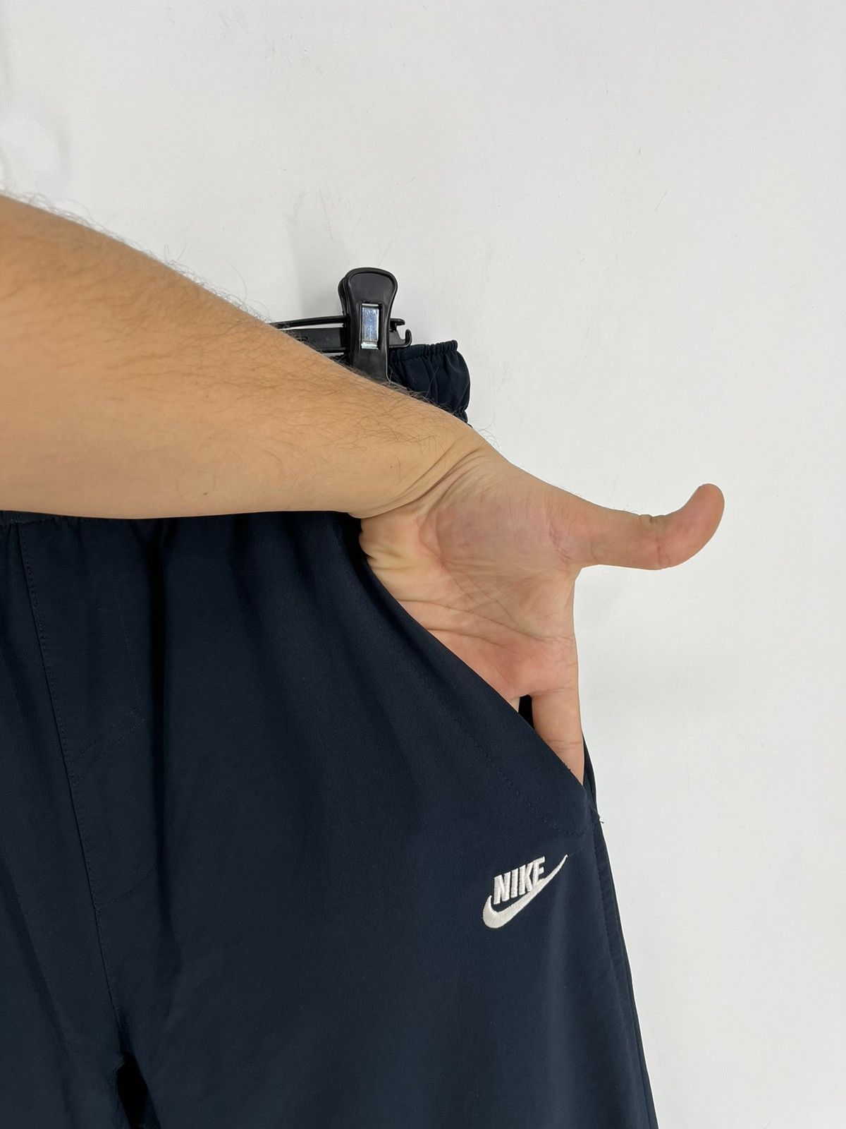 Other Nike Track Vintage Pants Nylon Drill Y 2 K Swoosh Joggers Size US 30 / EU 46 - 5 Thumbnail