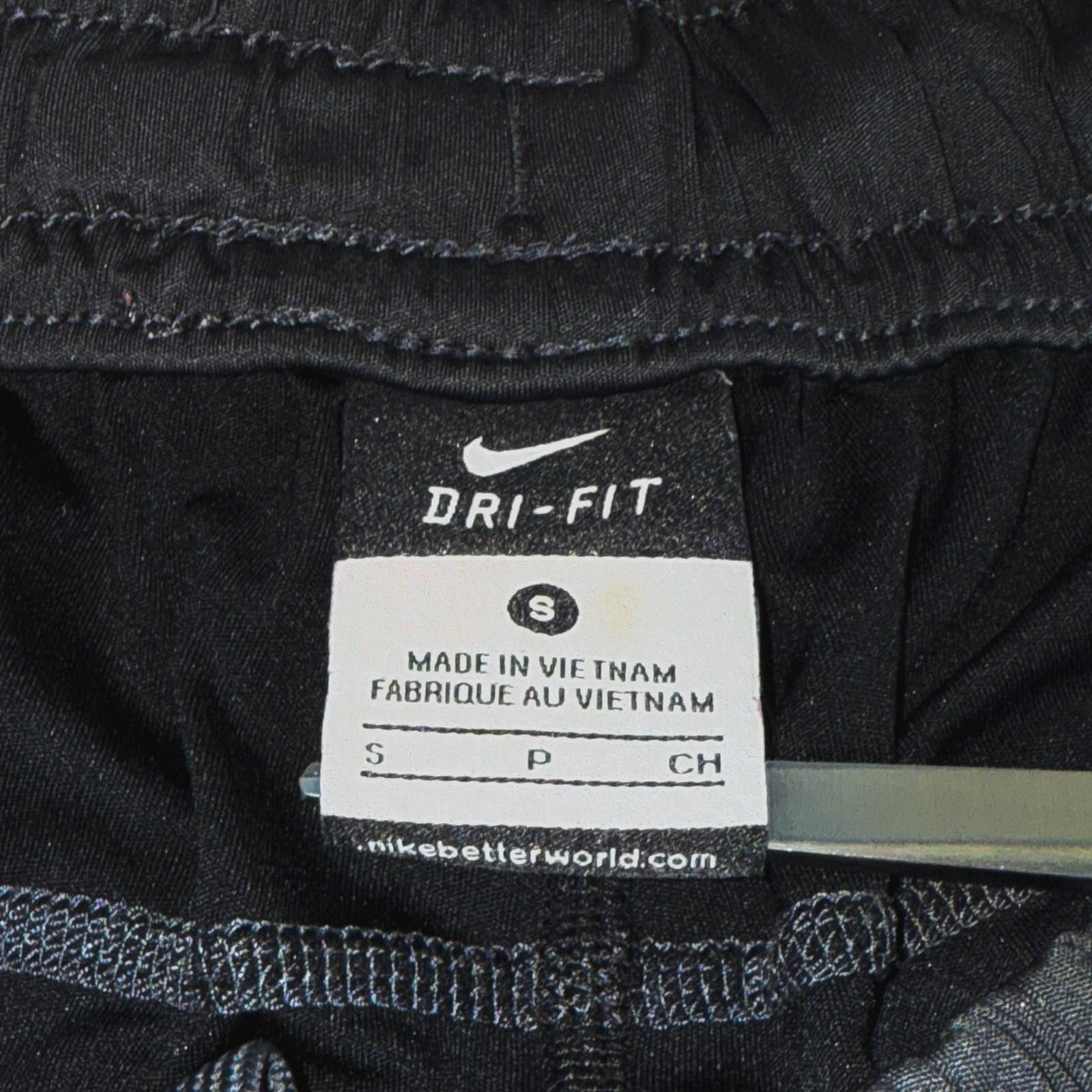 Nike Nike Dri-FIT Running Shorts Small Black Gym Training Men Size ONE SIZE - 4 Thumbnail