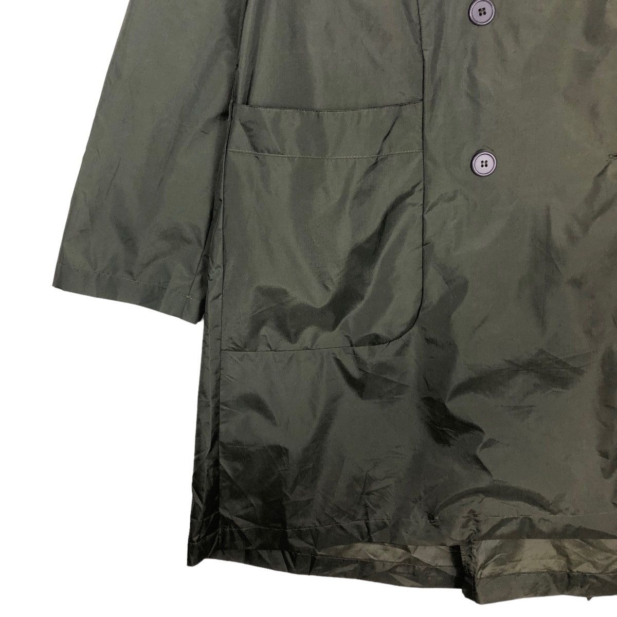 Issey Miyake 🔥Vtg Long Jacket Double Breast Macphee Tomorrowland Japan Size US S / EU 44-46 / 1 - 4 Thumbnail