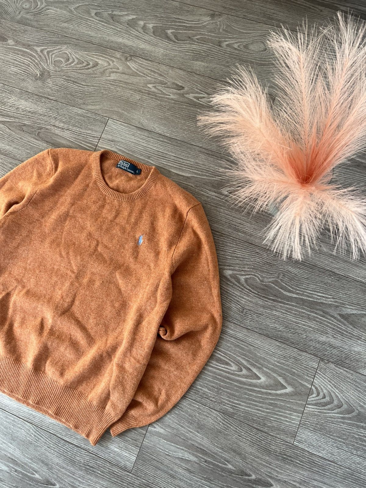 Polo Ralph Lauren ‼️Polo Ralph Lauren Luxury 100% Lambs Wool Sweater‼️ Size US L / EU 52-54 / 3 - 5 Thumbnail