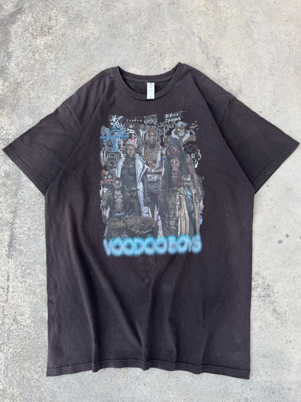 Band Tees 2000s Cyberpunk 2077 Voodoboys Rap Tees Size US L / EU 52-54 / 3 - 1 Thumbnail