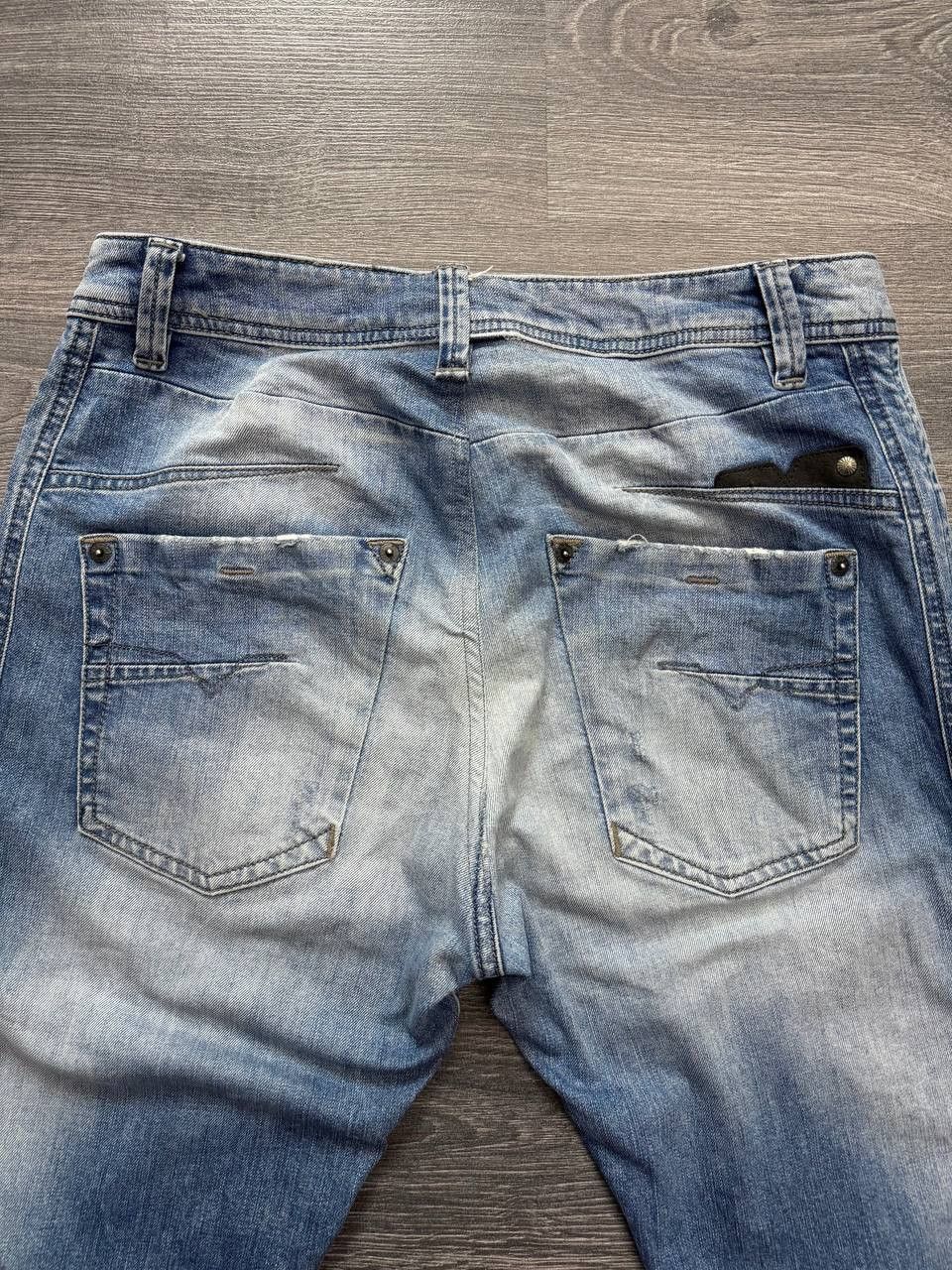 Diesel Vintage Diesel Darron Washed Regular Slim Tapered Jeans Size US 32 / EU 48 - 3 Thumbnail