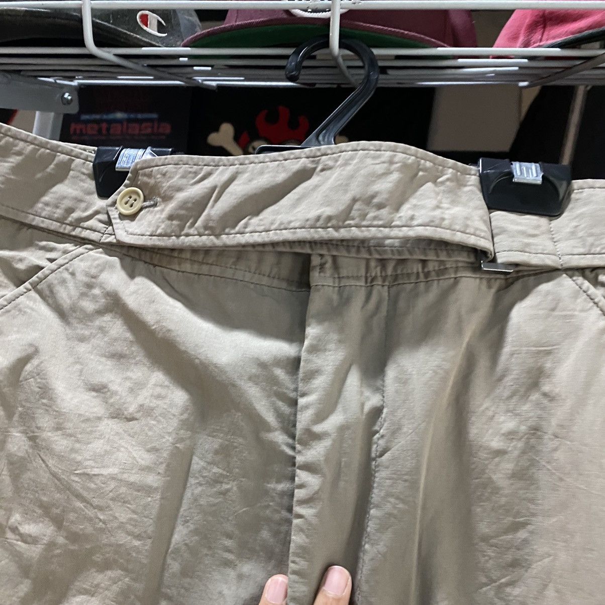 Giorgio Armani Vintage Giorgio Armani Beige Casual Pants Baggy Size US 34 / EU 50 - 7 Thumbnail