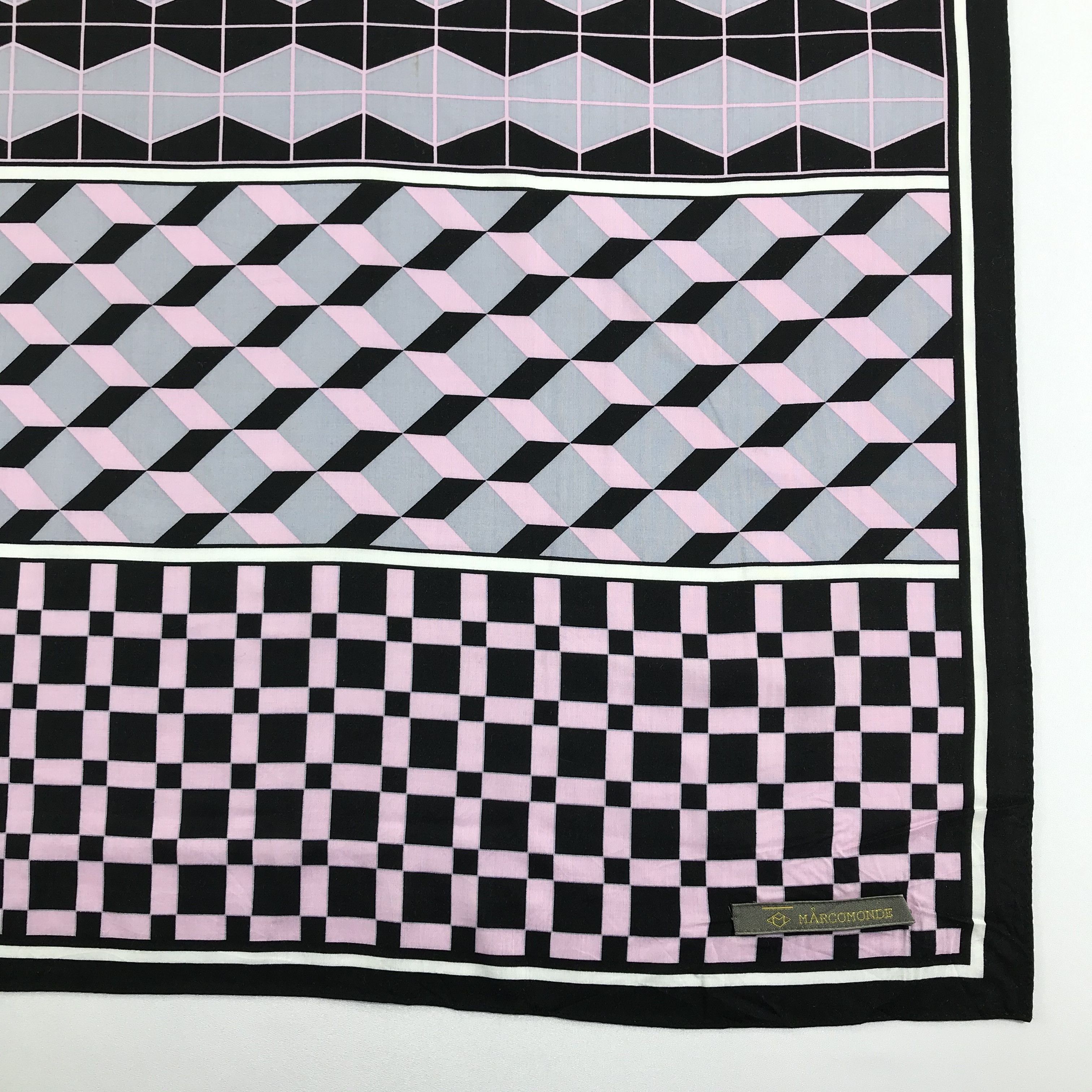 Vintage Vintage Marcomonde Silk Scarf Size ONE SIZE - 4 Thumbnail