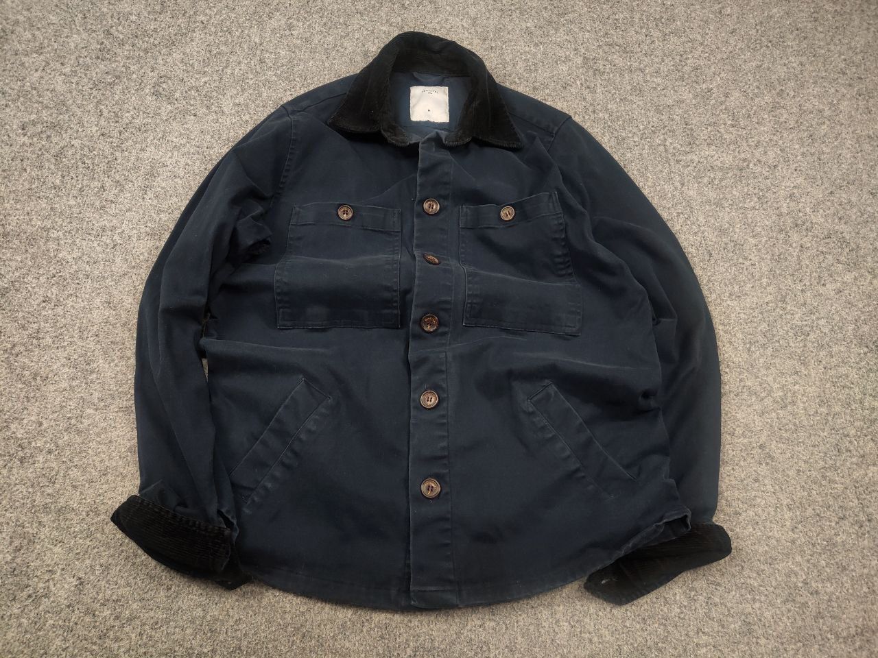 Percival Percival Design Overshirt Chore canvas Pocket Jacket Vintage Size US M / EU 48-50 / 2 - 2 Thumbnail