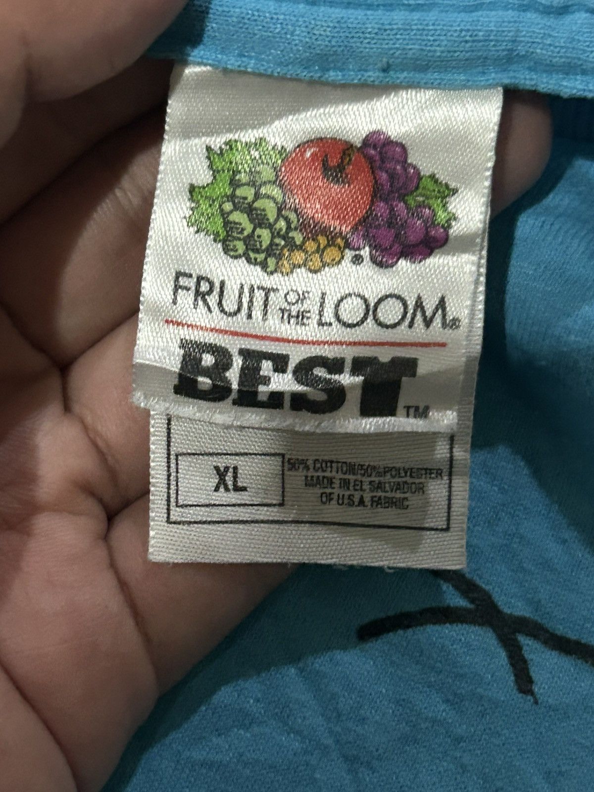 Fruit Of The Loom VINTAGE FRUIT OF THE LOOM TEE – WILLIS’ WARHEADS Size US XL / EU 56 / 4 - 3 Thumbnail
