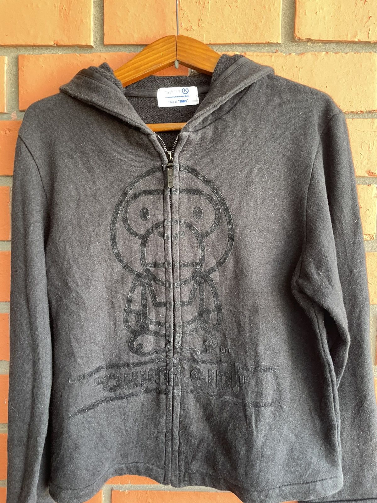 Bape A bathing ape Bapy Japan This Is Short hoodie big Logo riri Size US XS / EU 42 / 0 - 3 Thumbnail