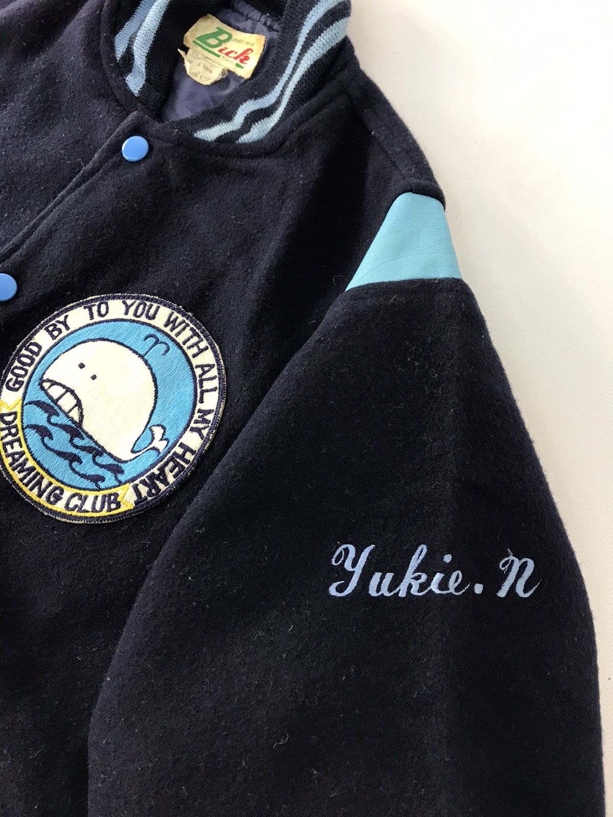 McGregor Bick Tokyo Dreaming Club Whale Patches Varsity Jacket Size US M / EU 48-50 / 2 - 4 Thumbnail