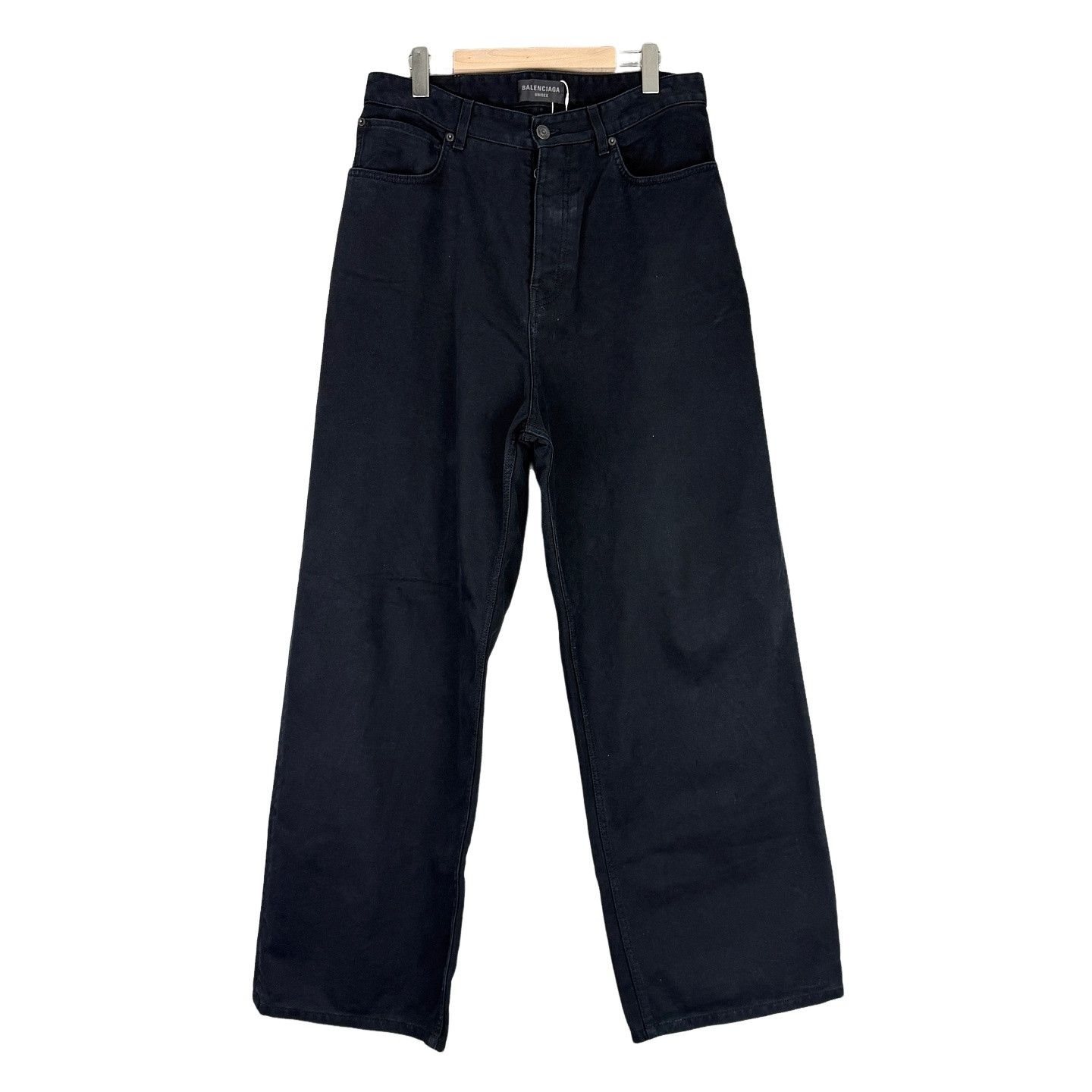 Balenciaga [XS] 2024 Black baggy jeans | Grailed