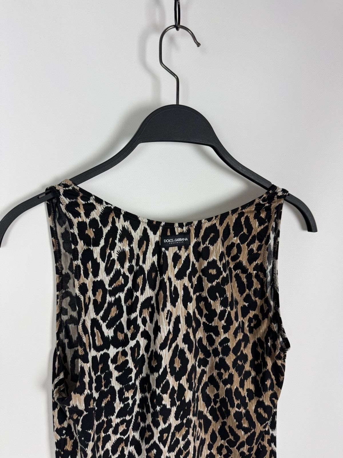 Dolce & Gabbana Dolce&Gabbana Underwear Leopard Sleeveless Size L / US 10 / IT 46 - 10 Thumbnail