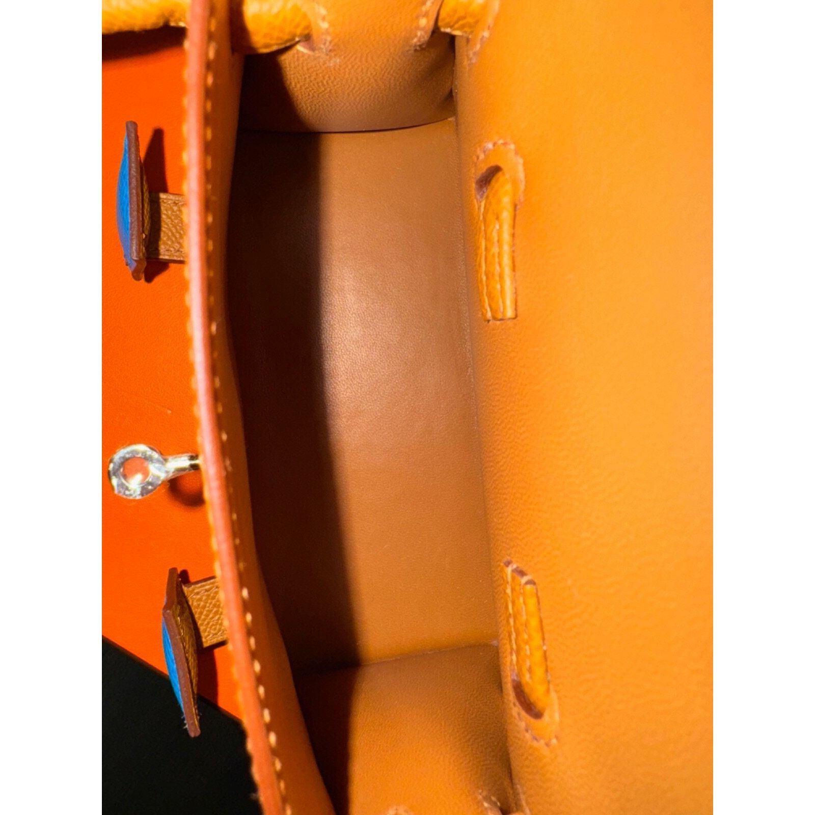 Hermes Hermes Kelly 20 Pochette Gold Epsom Quelle Idole Bag Size ONE SIZE - 21 Thumbnail